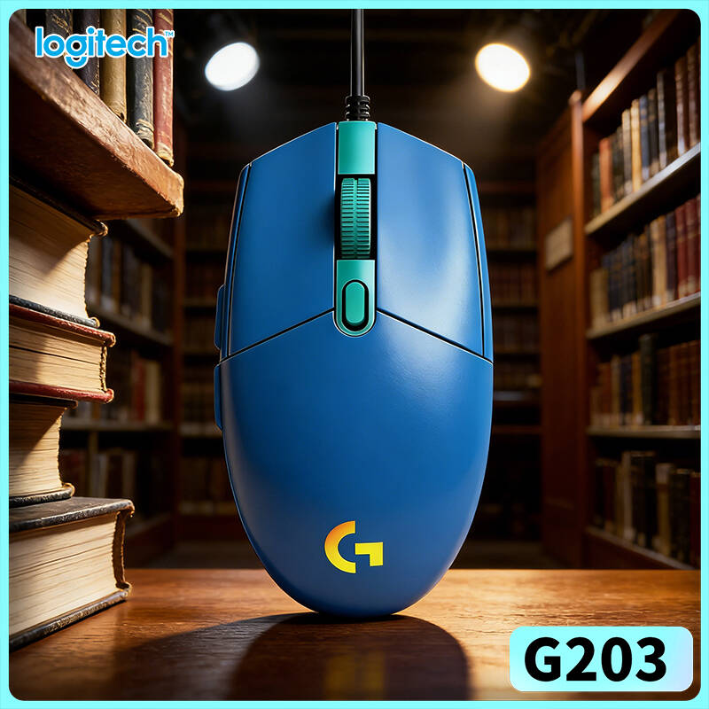 Logitech Mouse G203 - Mouse Gamer Logitech G203 LIGHTSYNC com