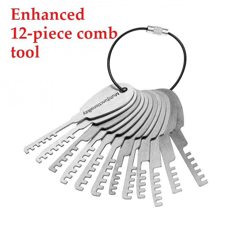 Binding Machine Comb - HUK Ferramentas: Kit Completo de 12