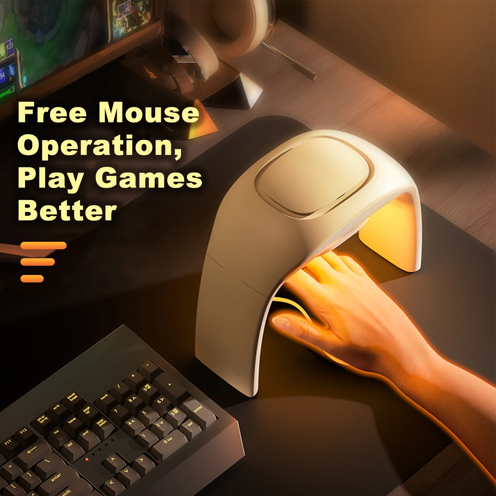 Eary portátil inverno mouse mã - Office Tech Gear avaliação e preço