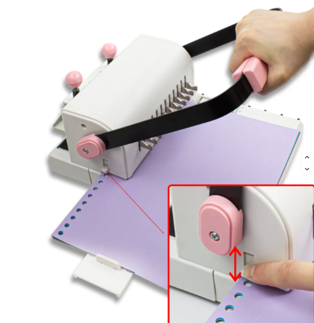 Máquina de Encadernação Manual - Binding Machine Comb avaliação e preço