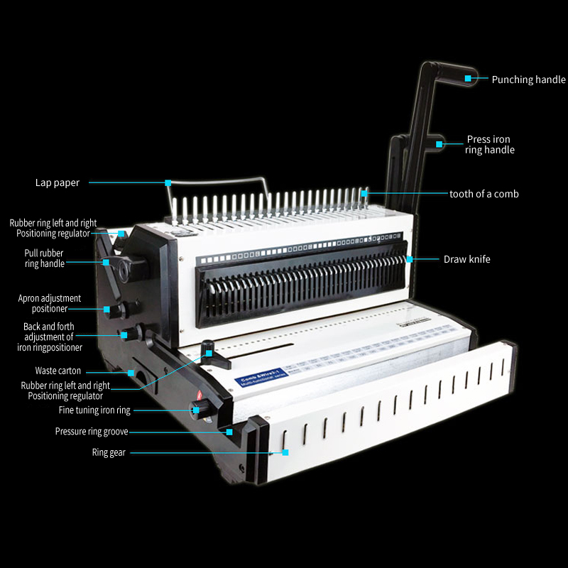 Máquina de Encadernação 3 em 1 - Binding Machine Comb avaliação e preço