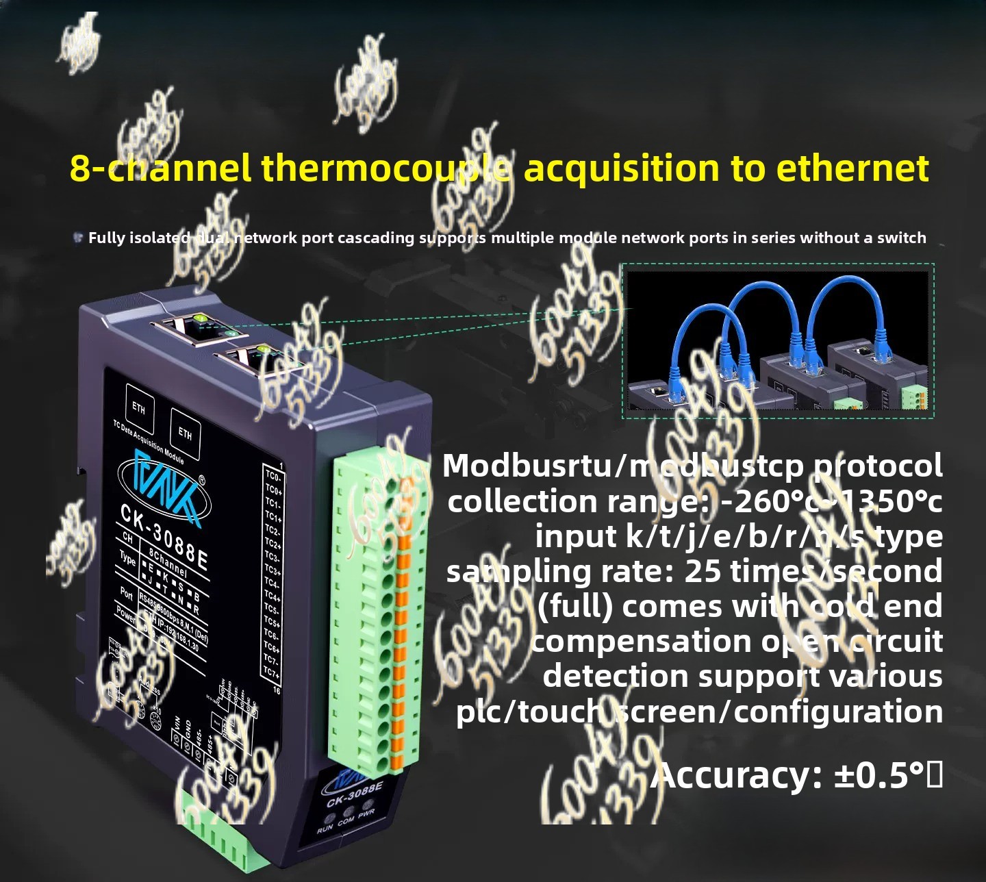 Módulo de Temperatura Termorre - Power Over Ethernet avaliação e preço