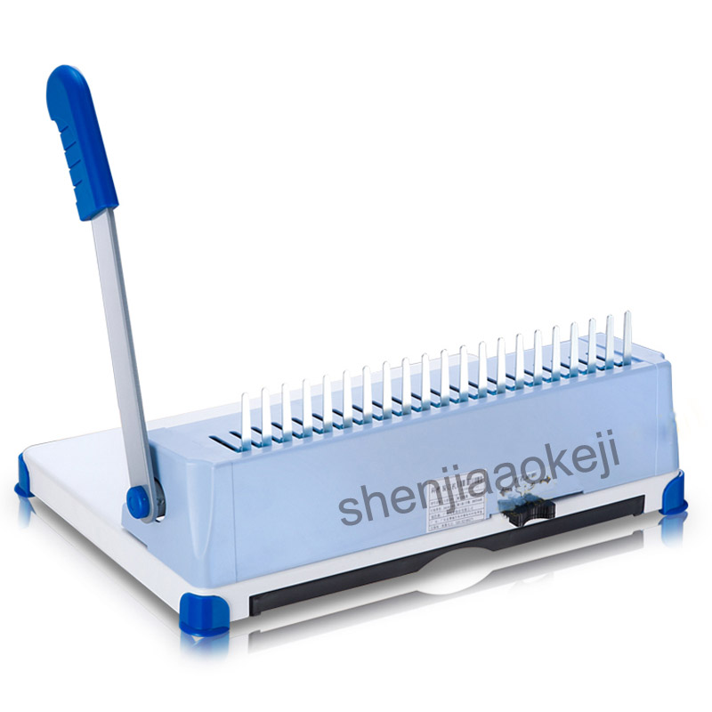 Máquina de encadernação tipo p - Binding Machine Comb avaliação e preço