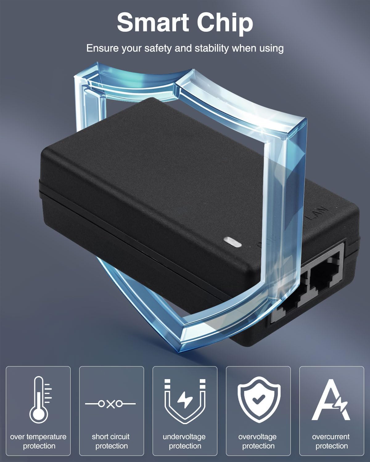 Adaptador de Alimentação PoE G - Power Over Ethernet avaliação e preço