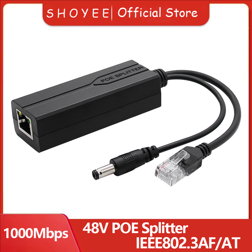 Divisor POE 48V a 12V/5V IEEE  - Power Over Ethernet avaliação e preço