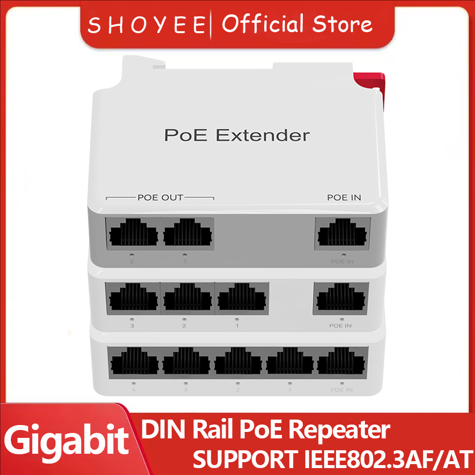 Extensor PoE Gigabit de 2/3/4  - Power Over Ethernet avaliação e preço